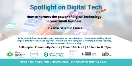 Spotlight on Digital Tech - Devon primary image
