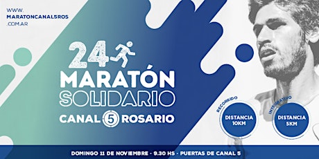 Imagen principal de 24° Maratón Solidario Canal 5 de Rosario