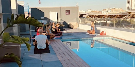 Yoga on the rooftop , Power yoga for all the levels, beautiful view