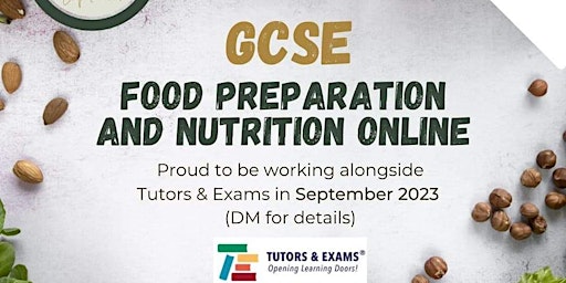 Food Preparation and Nutrition GCSE Termly September primary image