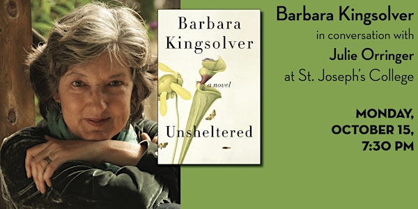 Barbara Kingsolver presents Unsheltered