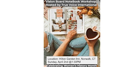 VISION BOARD WORKSHOP~ Women's History Month Edition