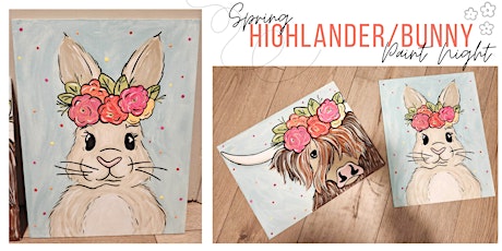 Spring Paint Night - Highlander/Bunny