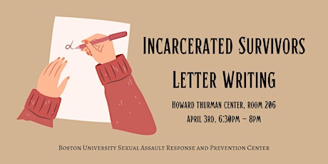 Incarcerated Survivors Letter Writing