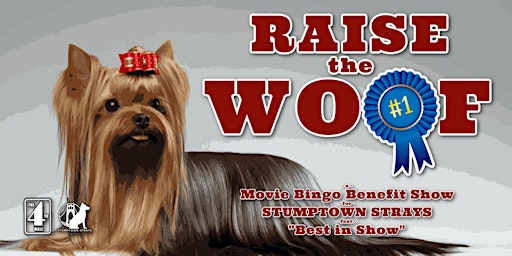Raise the Woof! A Movie Bingo Event Benefiting Stumptown Strays