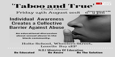 Taboo and True - Child Abuse primary image