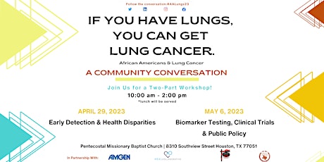 If You Have Lungs, You Can Get Lung Cancer: African Americans & Lung Cancer