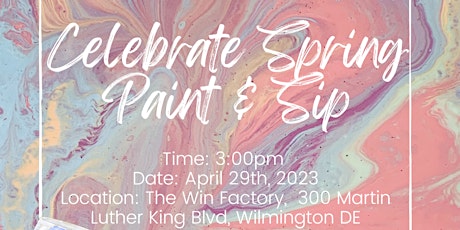 Celebrate Spring Paint and Sip