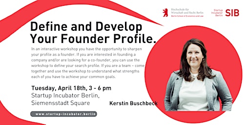 Definine and Develop Your Founder Profile