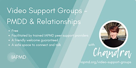 IAPMD Peer Support For PMDD/PME - Chandra's Group (PMDD & Relationships)