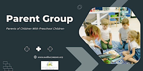 Parent Support Group: Parents of Preschoolers