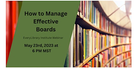 Managing Effective Boards primary image