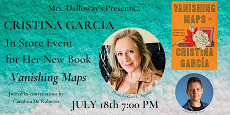 Cristina Garcia In-Store Event For Her New Book VANISHING MAPS