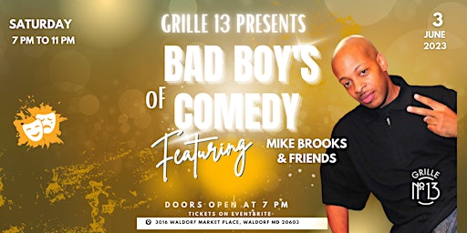 Mike Brooks and the Bad Boys of Comedy. primary image