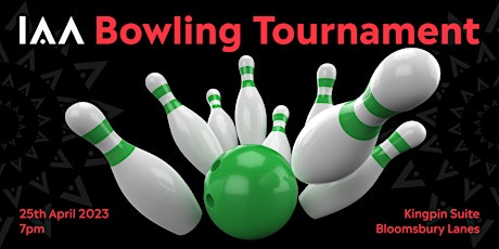 Primaire afbeelding van IAA UK Bowling Tournament 2023