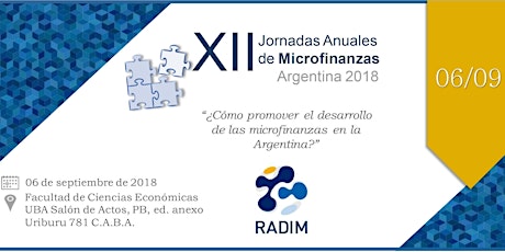 Imagen principal de XII Jornadas Anuales de Microfinanzas - Argentina 2018