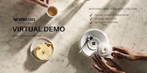 Nespresso Professional: Virtual Demo - Quality Coffee Made Easy