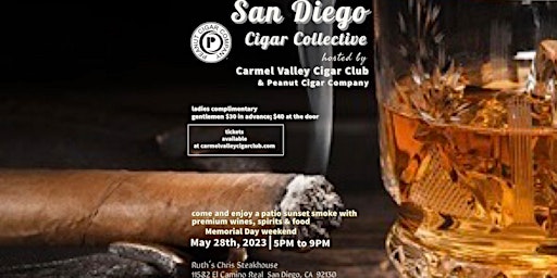 Join us for the 2nd Annual  CVCC San Diego Cigar Collective Social Event primary image
