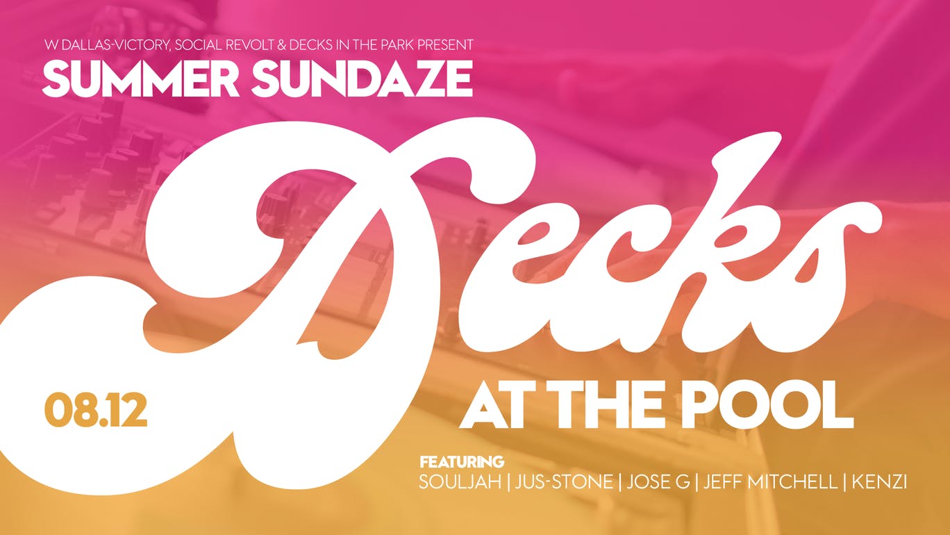 Summer Sundaze: Decks at the Pool