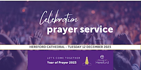 A service of celebration for our Year of Prayer