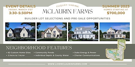 McLaurin Farms Lot Reservations