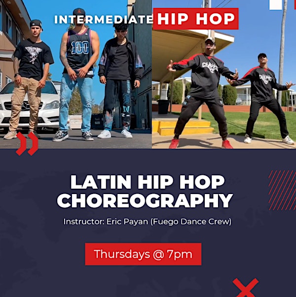 Adult Open Level Latin Hip Hop Choreography