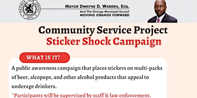 Orange Township Sticker Shock Campaign