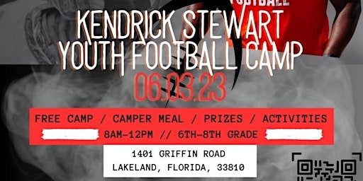 Kendrick Stewart Football Camp