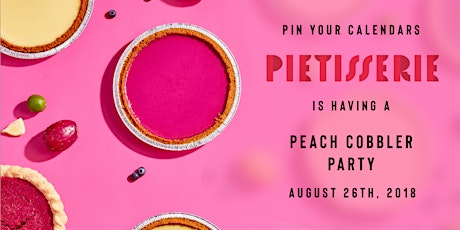 PieTisserie's Peach Cobbler Party primary image