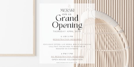 Meraki Aesthetics Grand Opening