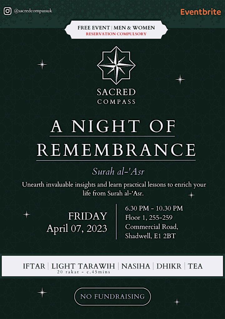 A Night of Remembrance (Sacred Compass)