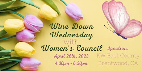 Primaire afbeelding van Wine Down Wednesday with Women's Council