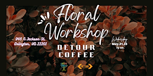 Imagen principal de Floral Workshop at Detour Coffee