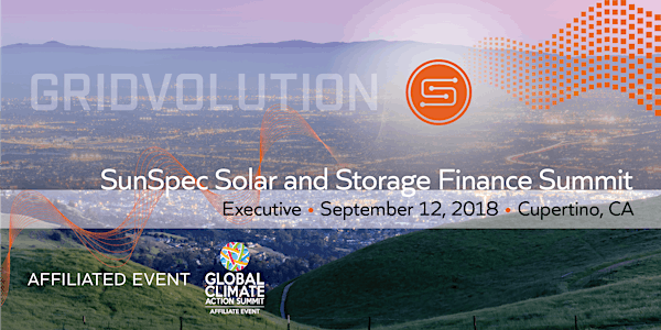 Gridvolution, a Global Climate Action Summit Affiliated Event by SunSpec Alliance