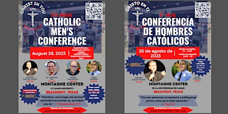 6th Annual Christ In You - Catholic Men's Conference (English / Spanish)