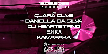 Basskontakt w/ Clara Cuvé, Daniella da Silva, DJ H