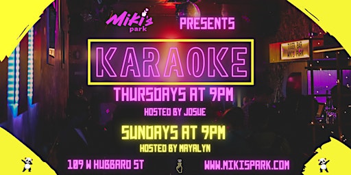 Karaoke Thursday's at Miki's Park