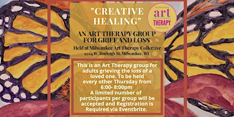 Creative Healing Open Studio: Art Therapy for Grief & Loss