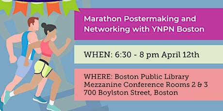 Marathon Postermaking and Networking with YNPN Boston  primärbild