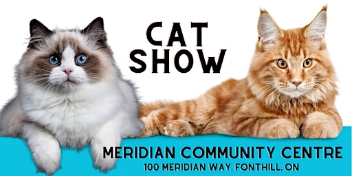 Imagem principal do evento Border Purrtrol Annual Cat Show (Pedigree & Household Pets)