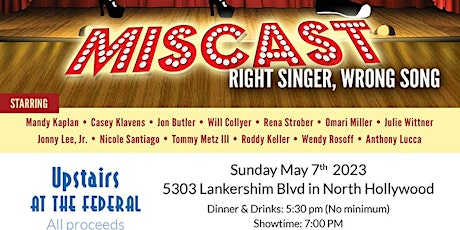 36th Miscast: Right Singer Wrong Song