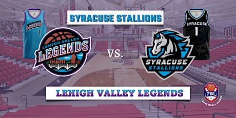 Lehigh Valley Legends Pro Basketball Game Ticket Friday, March 31, 2023