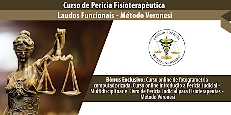 Imagem principal do evento Curso Perícia Fisioterapêutica Capacidade Funcional - JUIZ DE FORA/MG