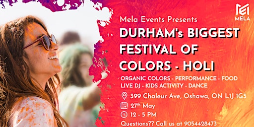 Durham's Biggest Festival Of Colors - HOLI