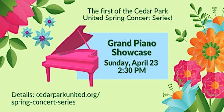 Grand Piano Showcase / Concert de piano à queue