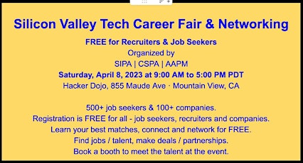 Silicon Valley Tech Career Fair & Networking