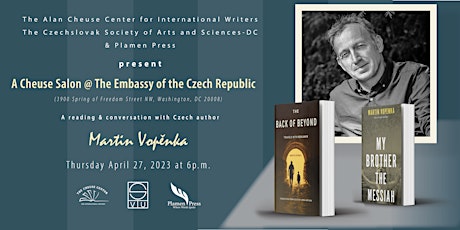 A Cheuse Salon at the Czech Embassy : Czech Author Martin Vopěnka