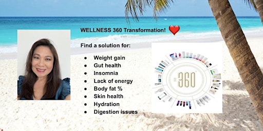 Wellness 360 - learn how to transform your health from the inside out!