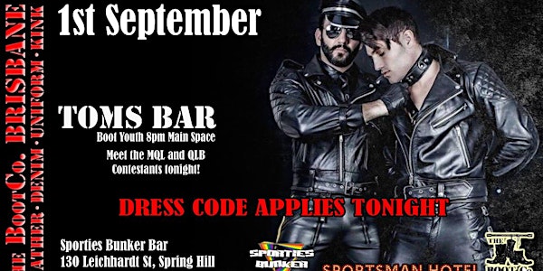 Boot Co.Presents: Toms Bar