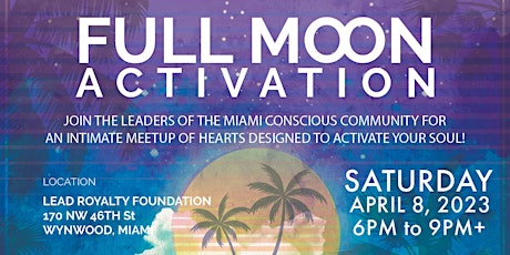Full Moon ACTIVATION: Breathwork, Cold-Plunges, Sound Healing & Manifesting